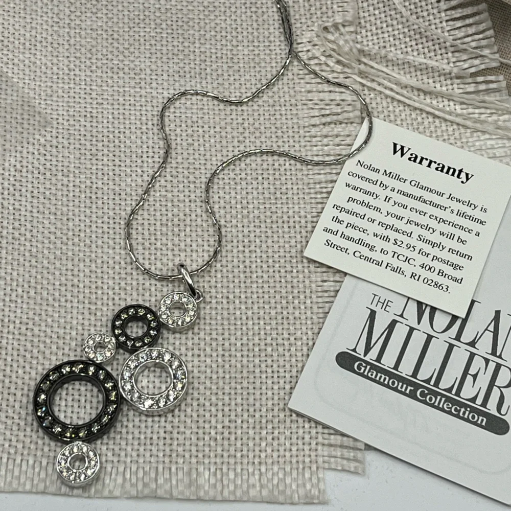 Vintage Nolan Miller “Buoyant Bubble” Pendant Necklace – Glamour Collection